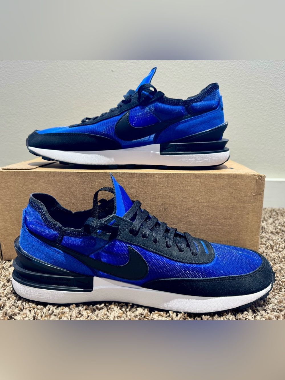 Nike Waffle One - Men’s - Size 12.5 
Racer Blue/White/Bright Crimson Black